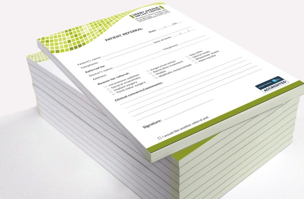 A5 Note & Referral Pads
