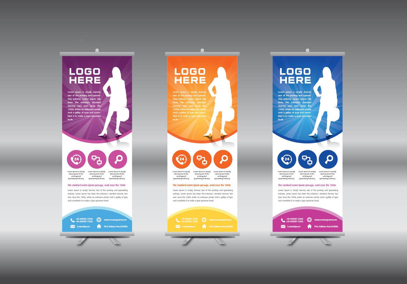 pull-up banners