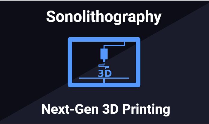 Sonolithography-printing