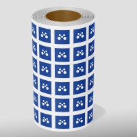 Round Circle Stickers &amp; Label Printing on Flat Sheets - Variety of ...