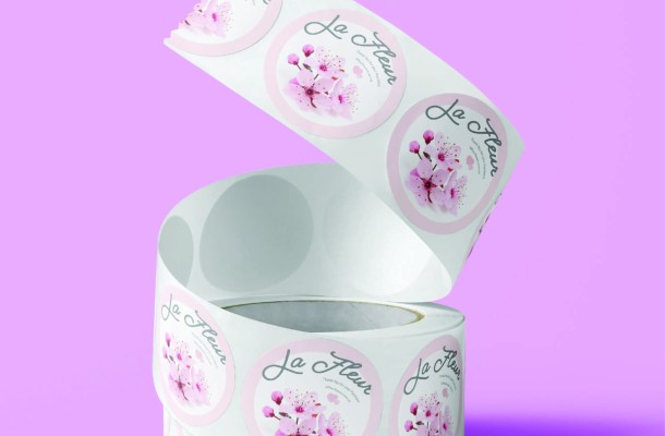 Labels Stickers On A Roll