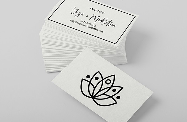 100% Recycled Business Cards