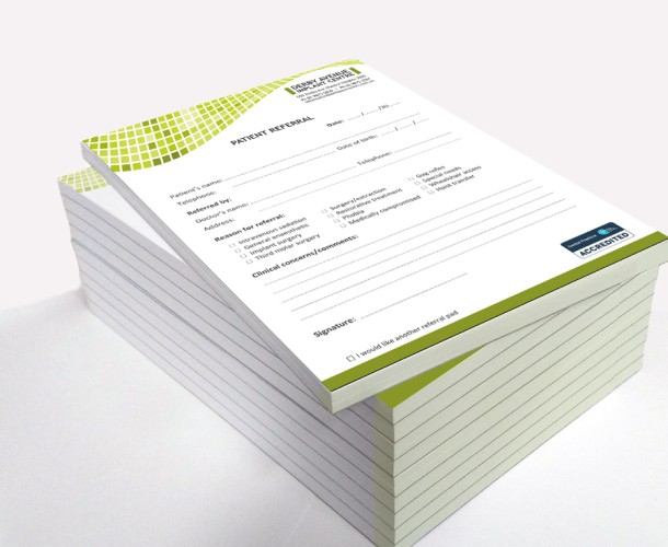 A5 Note & Referral Pads